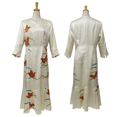 OP-13C　フレア裾ワンピース　￥52,800